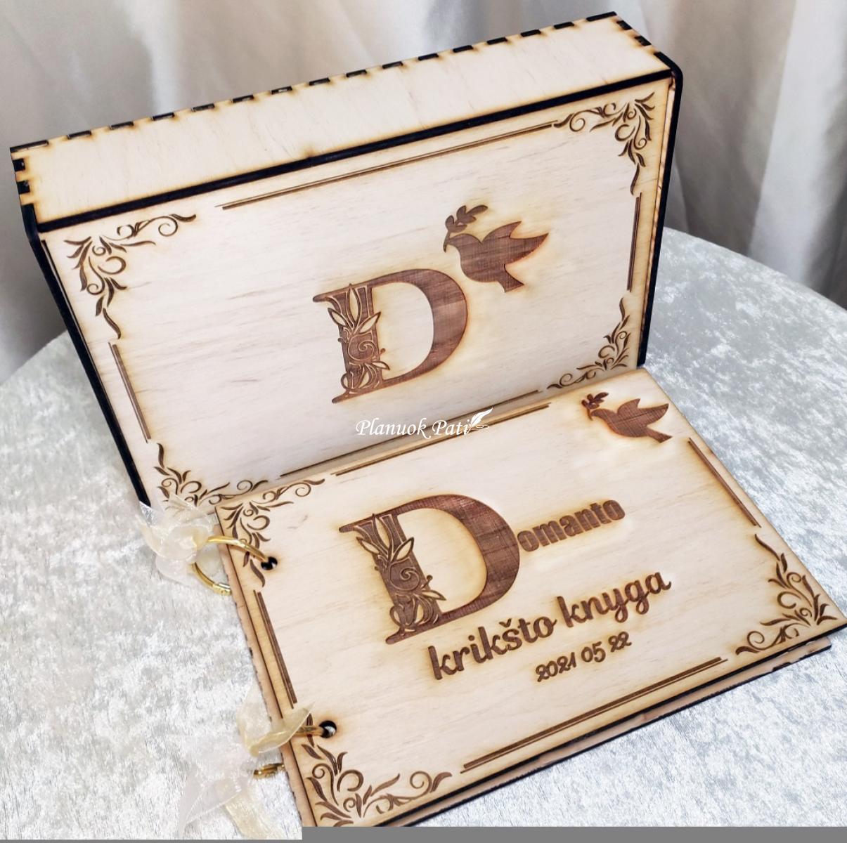 Krikštynų knyga dėžutėje (tušti lapai)