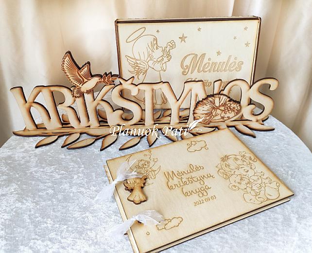 Krikštynų knyga dėžutėje (tušti lapai)