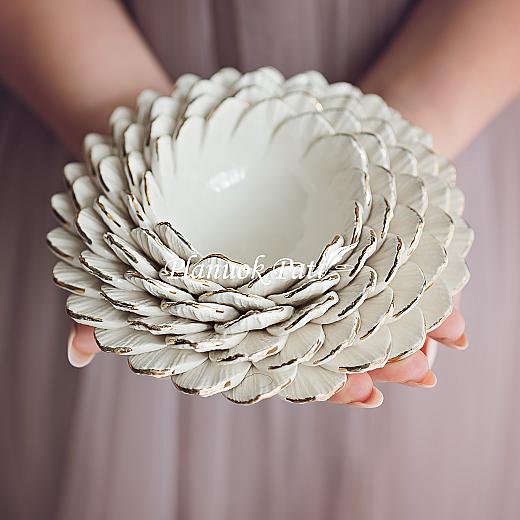 Šeimos židinys - Paauksuotas lotoso žiedas