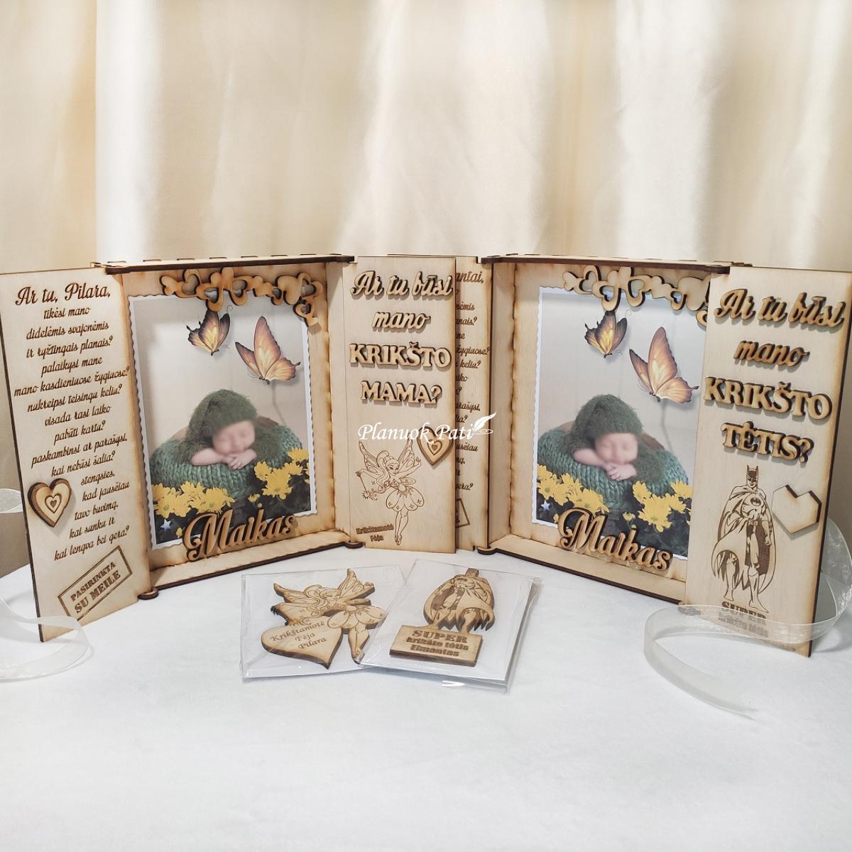 Du kvietimai būti krikšto tėveliais - Nuojauta man kužda