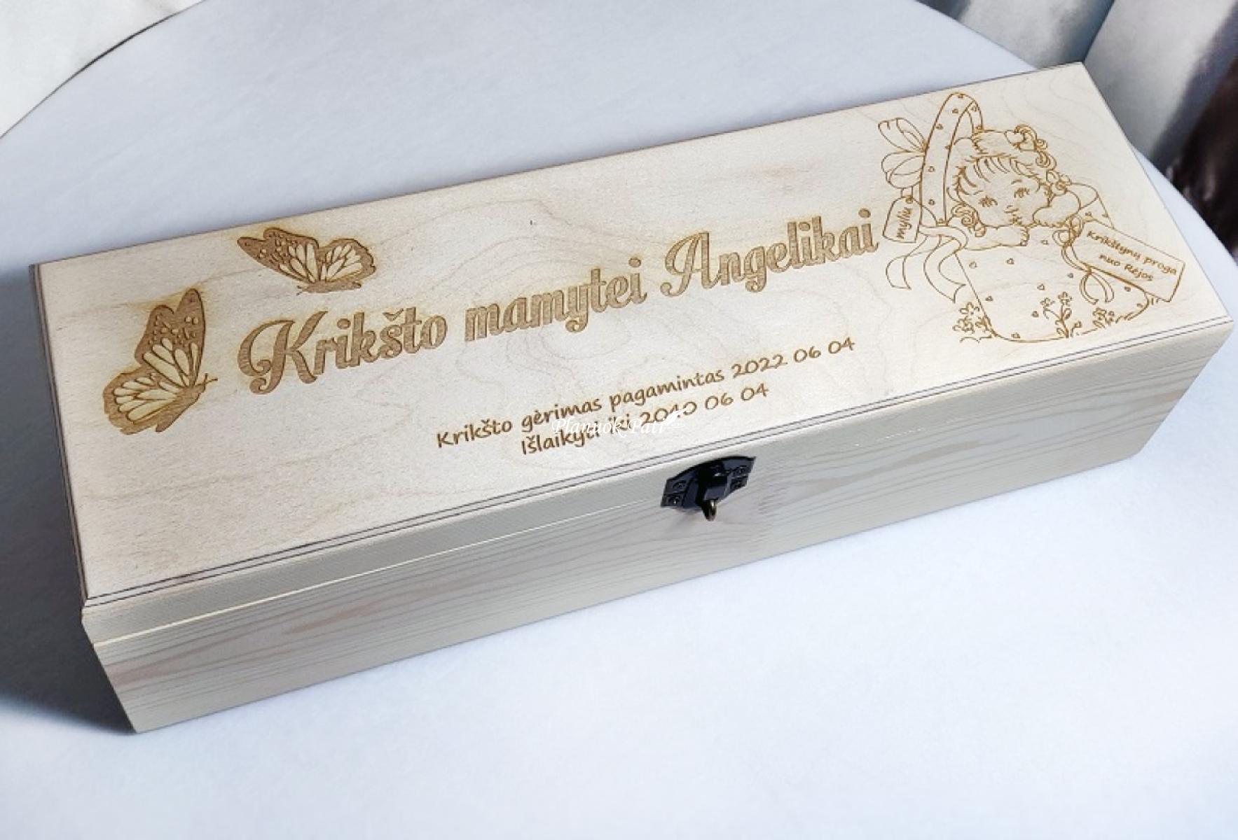 Vyndėžė - padėka krikšto tėveliams