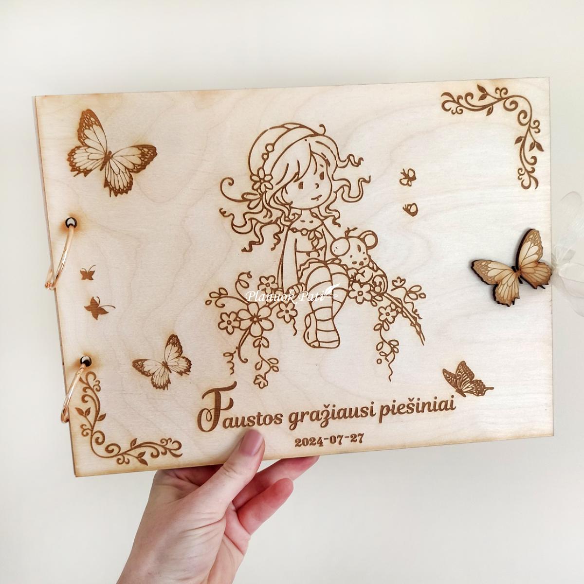 Vaiko piešinių segtuvas (A4 formatas)