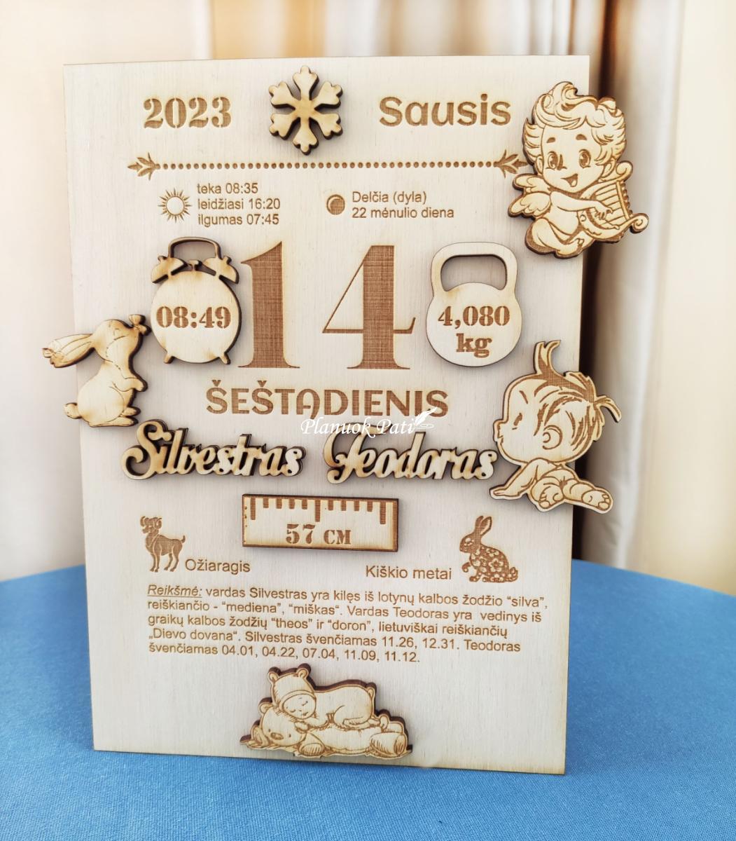 Metrikų rėmelis (be vietos nuotraukai)