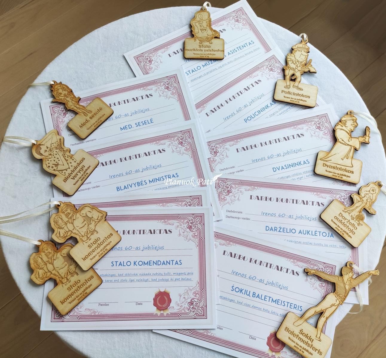 Jubiliejaus komplektas - Laimingo gyvenimo receptas