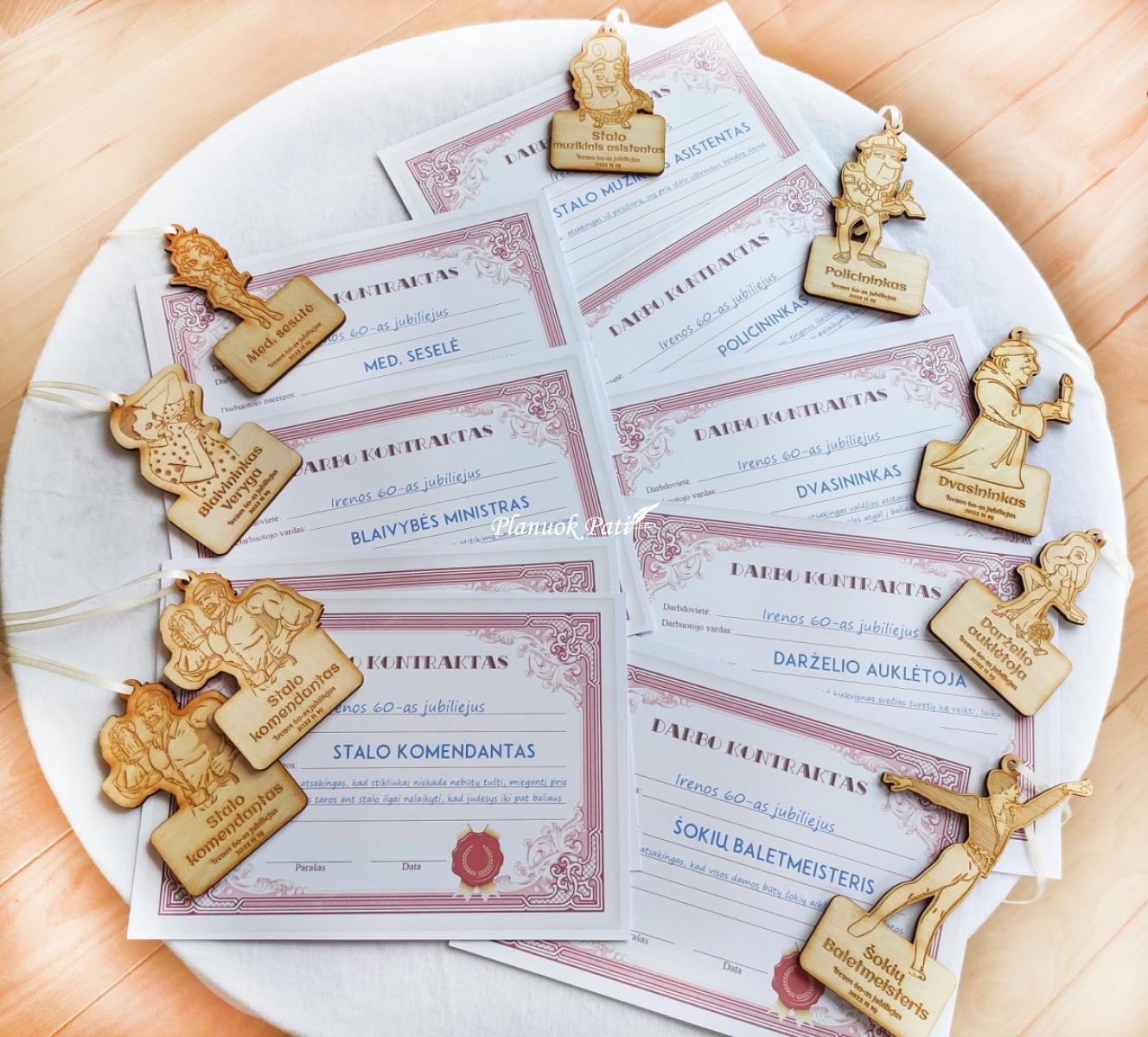 Jubiliejaus komplektas - Laimingo gyvenimo receptas