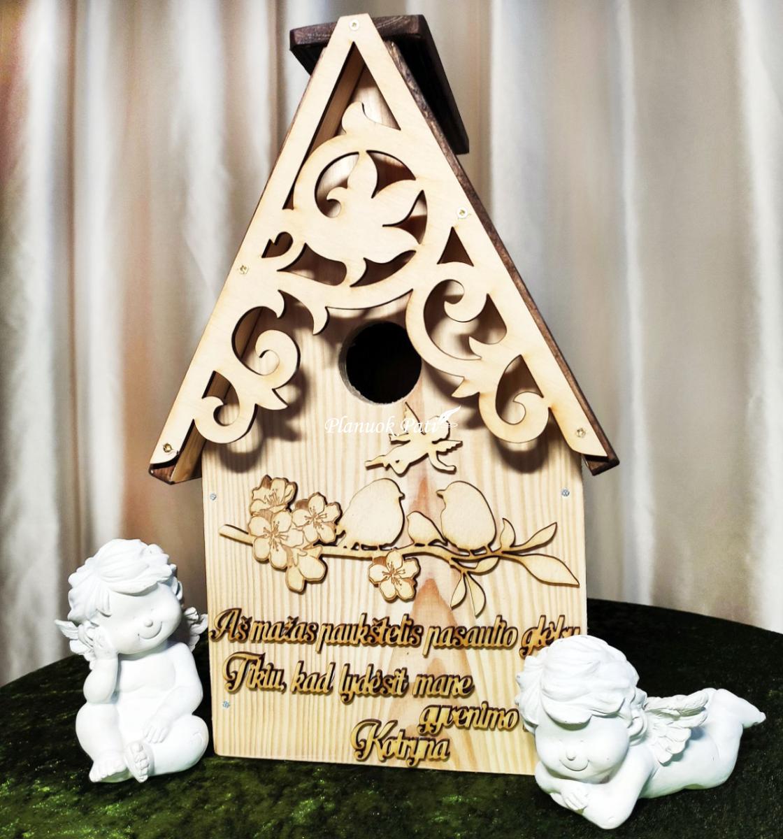 Inkiliukas zylutėms - krikštynų dovana