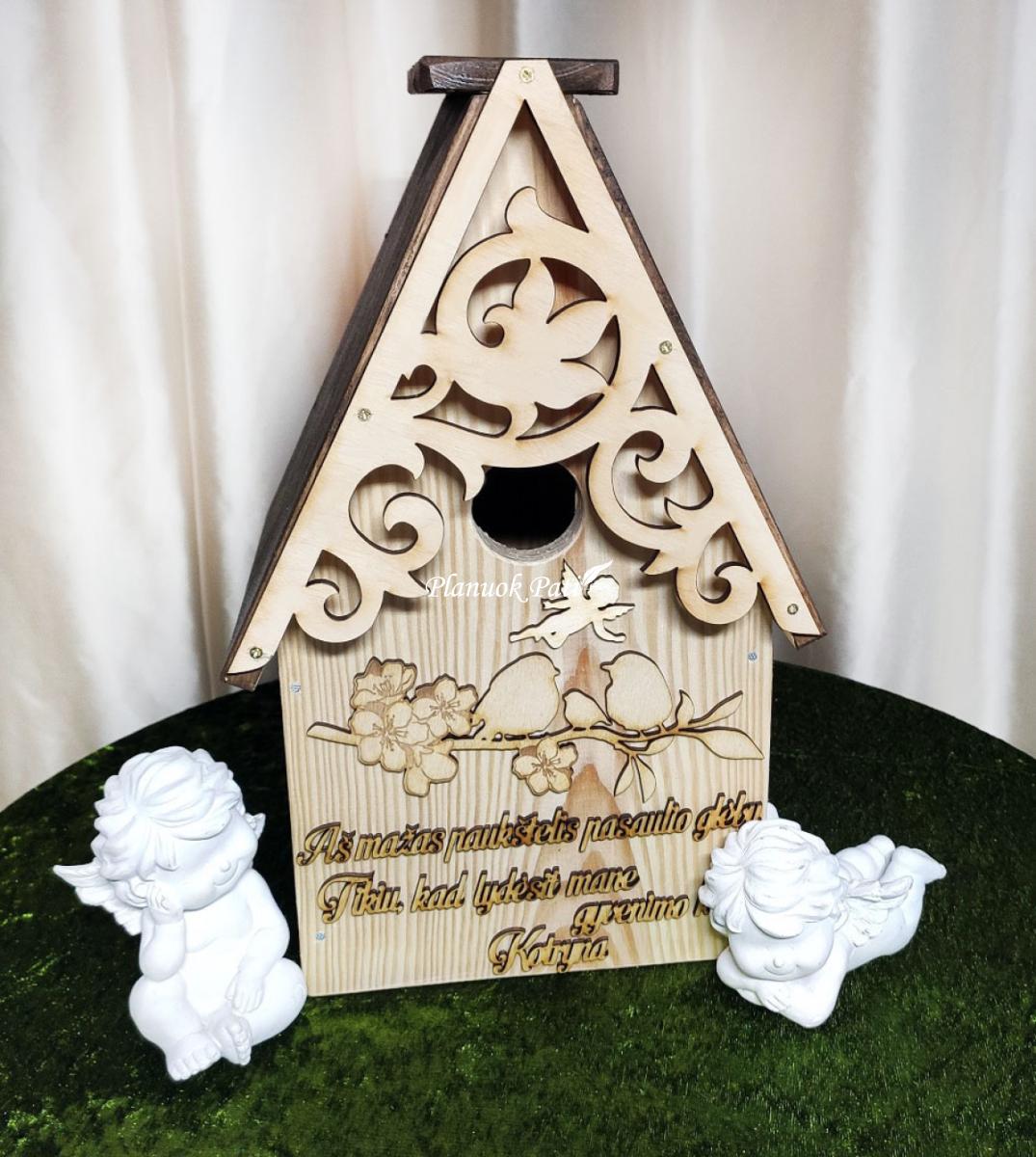 Inkiliukas zylutėms - krikštynų dovana