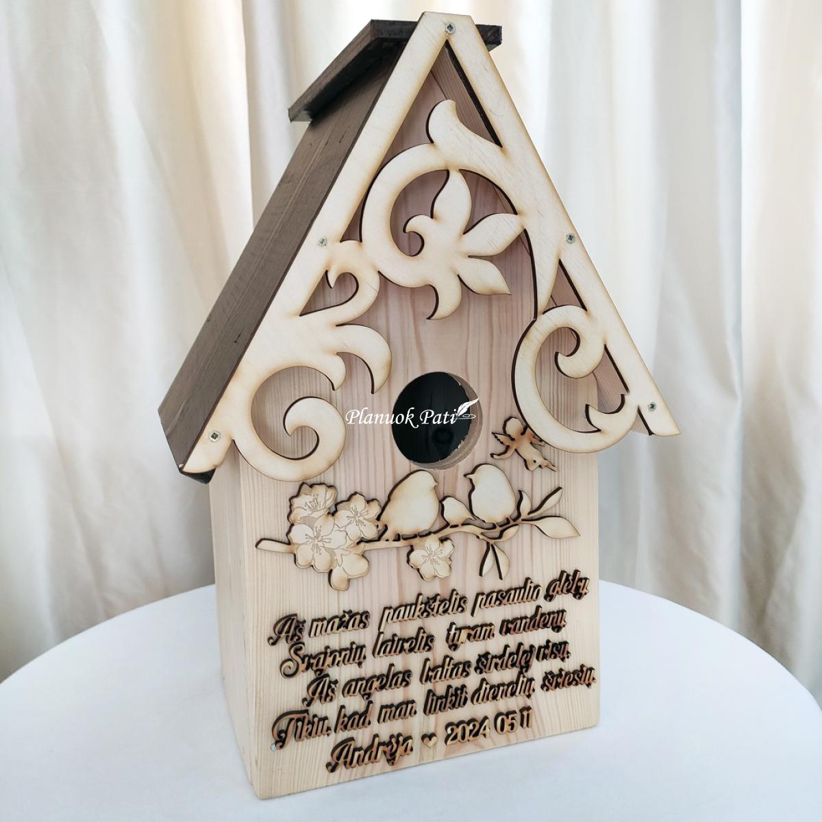 Inkiliukas zylutėms - krikštynų dovana