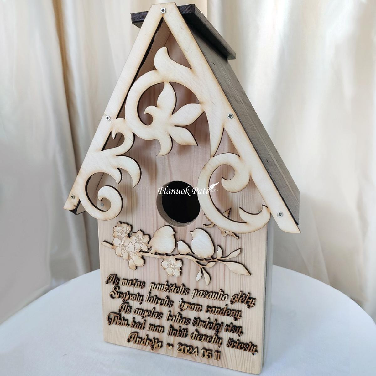 Inkiliukas zylutėms - krikštynų dovana