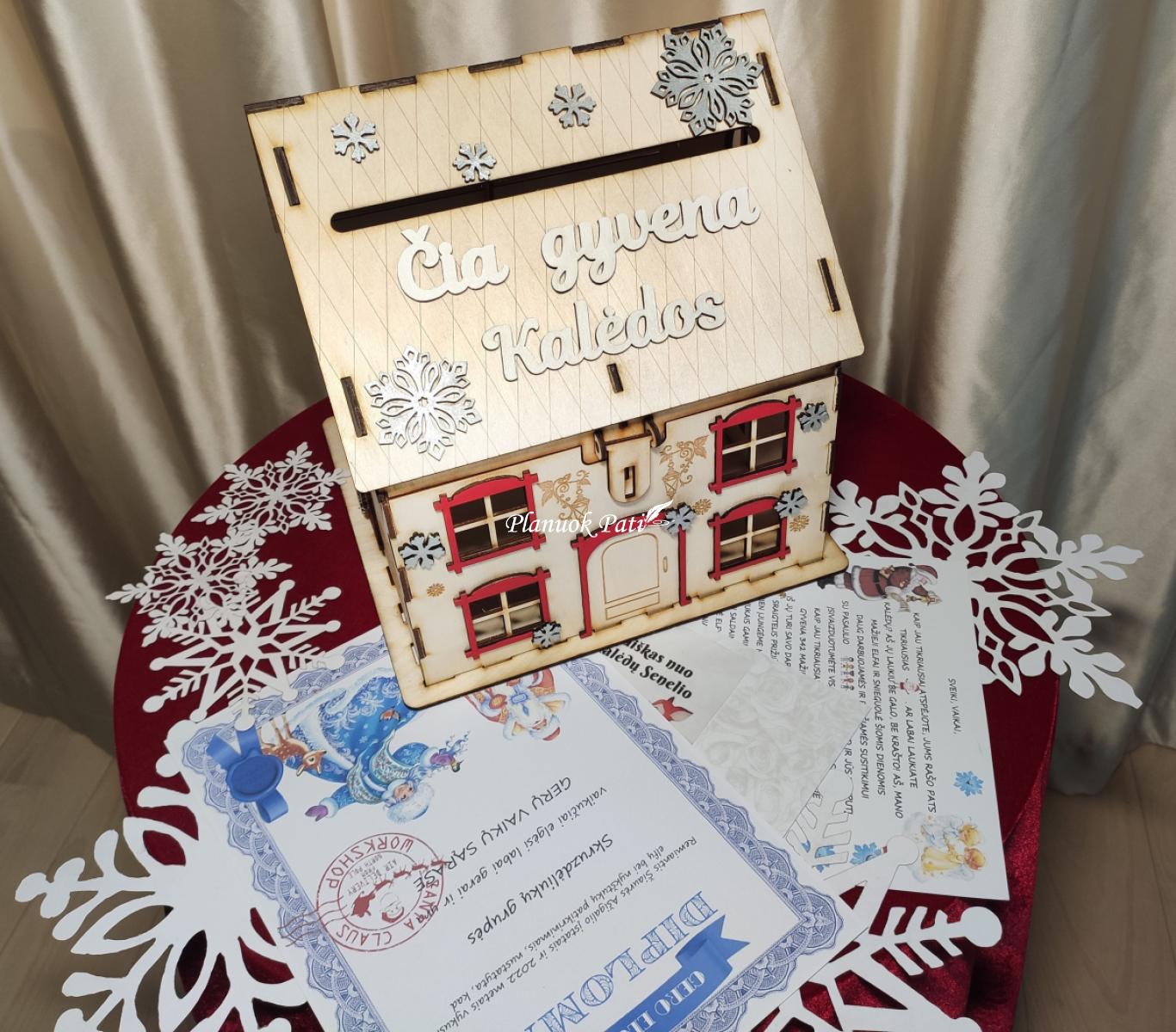 Kalėdinio pašto namelis mokykloms ir darželiams