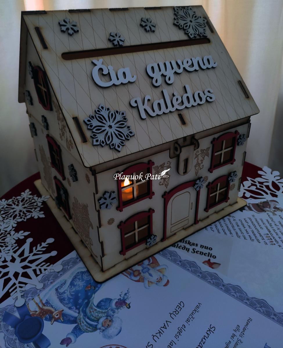 Kalėdinio pašto namelis mokykloms ir darželiams