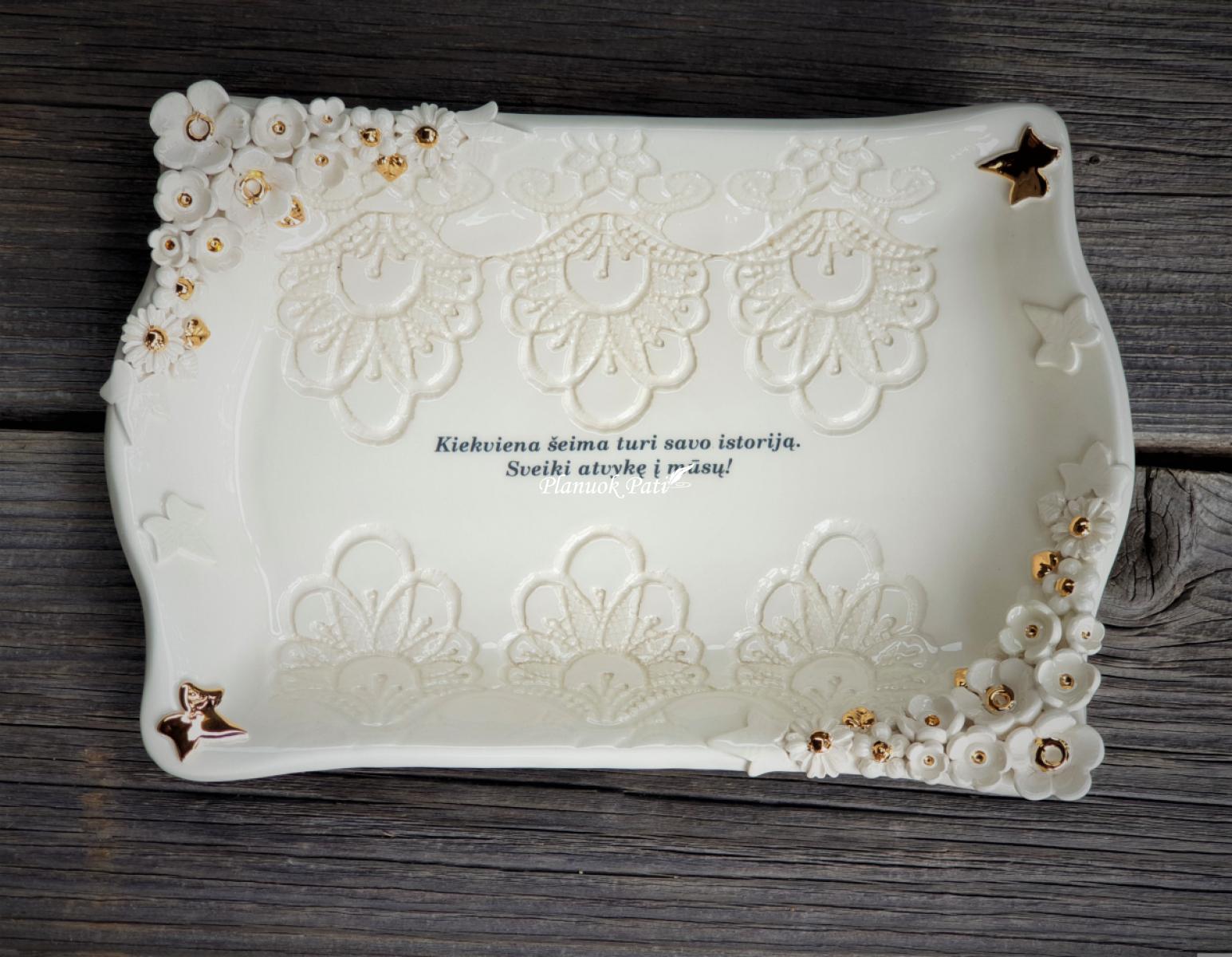 Keramikinis padėklas