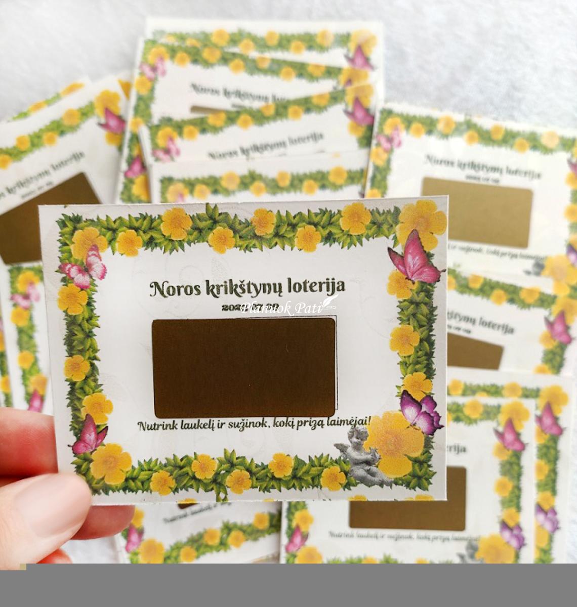 Krikštynų loterija