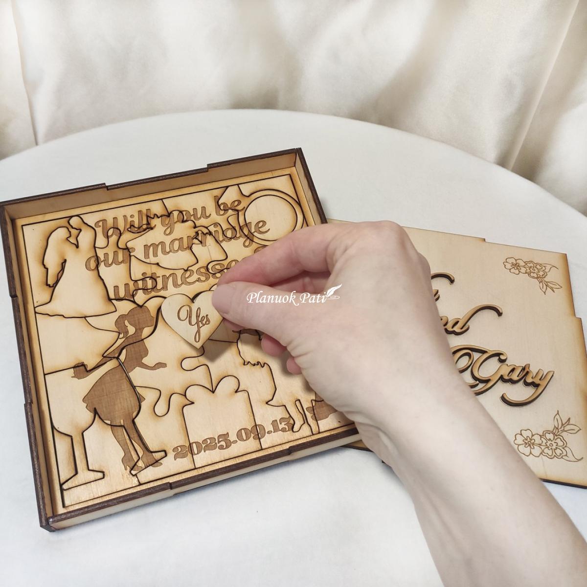 Kvietimas būti liudininkais - galvosūkis