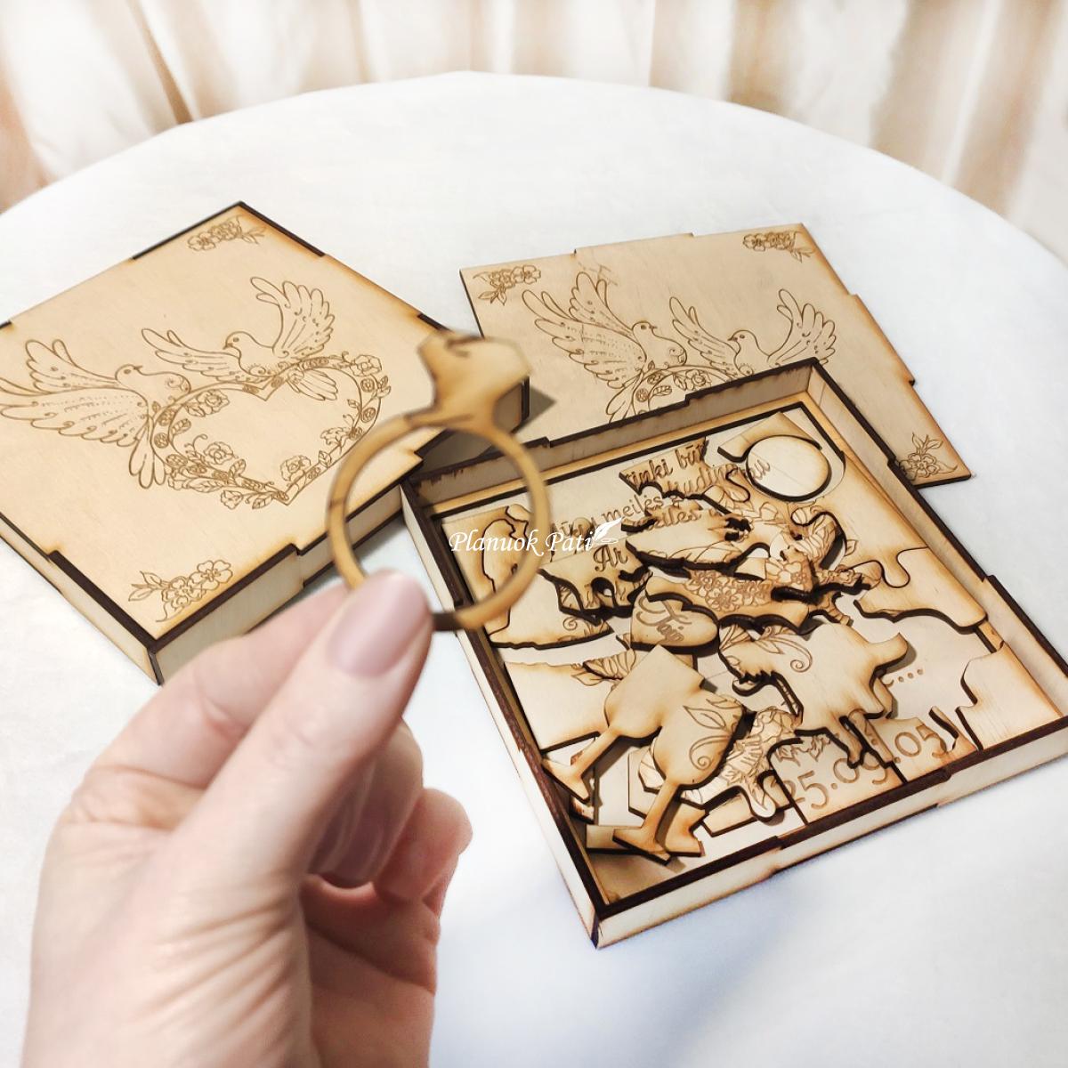 Kvietimas būti liudininkais - galvosūkis