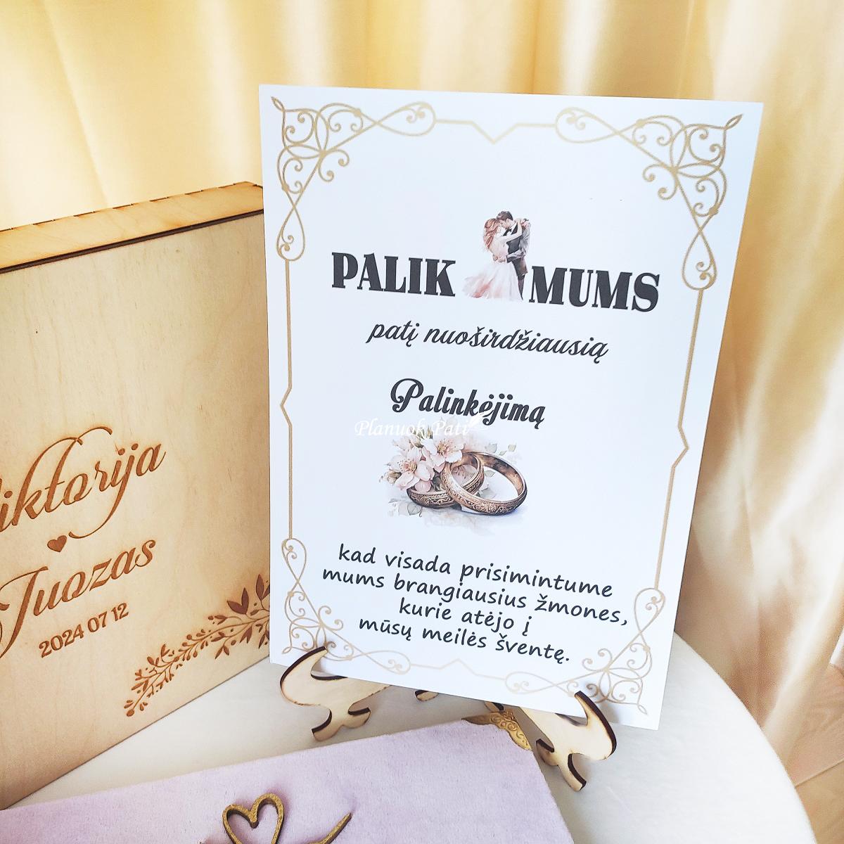 Instrukcija palinkėjimų knygai Nusifotografuok