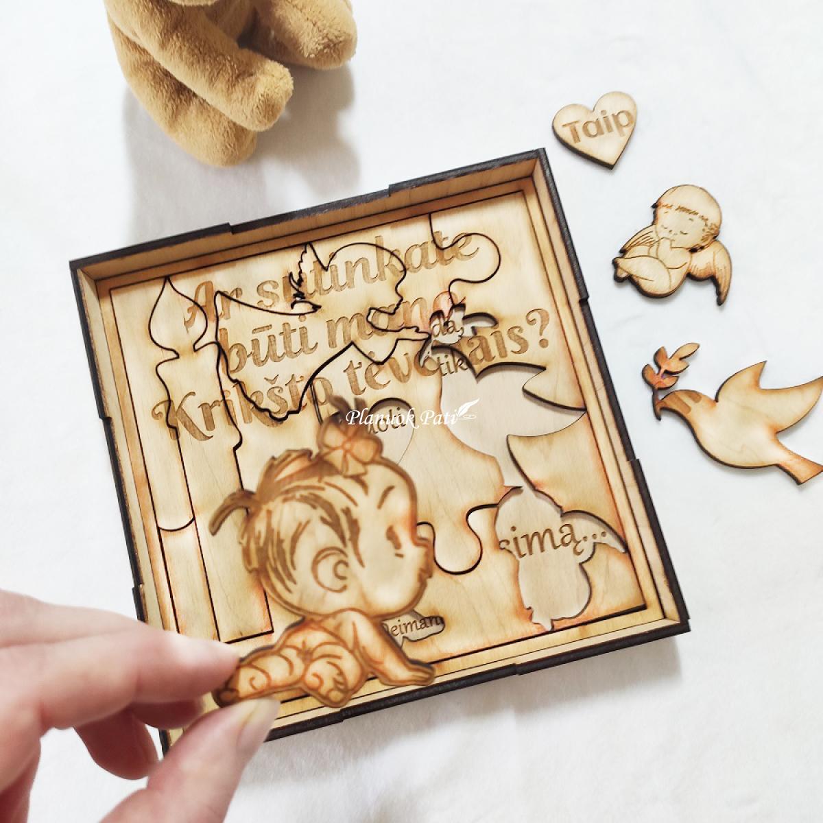 Kvietimas tapti krikšto tėvais Svarbus klausimas