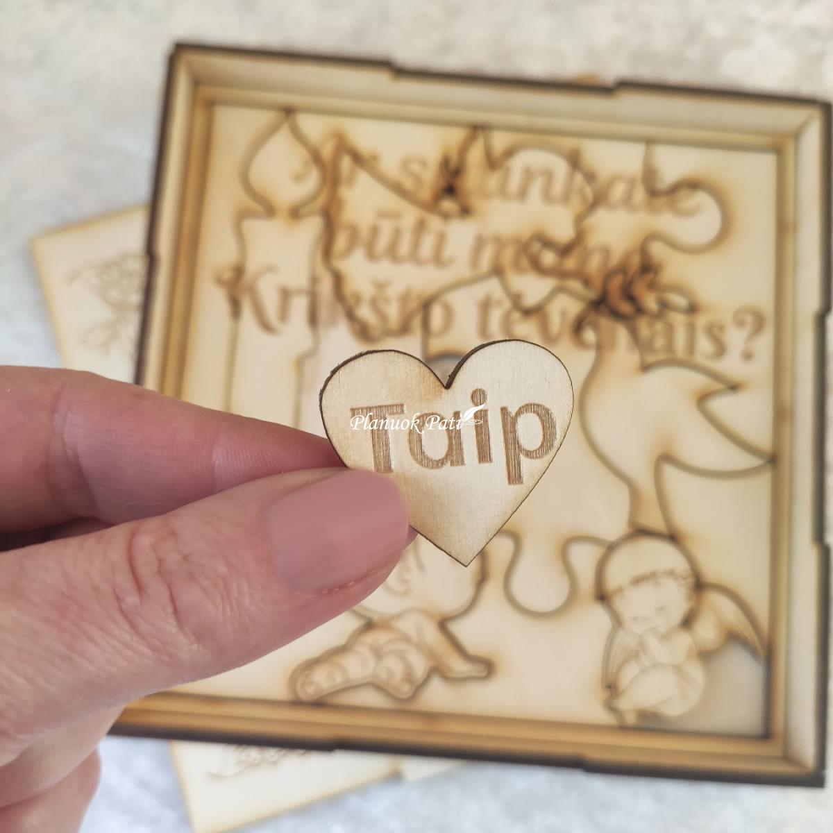 Kvietimas tapti krikšto tėvais Svarbus klausimas