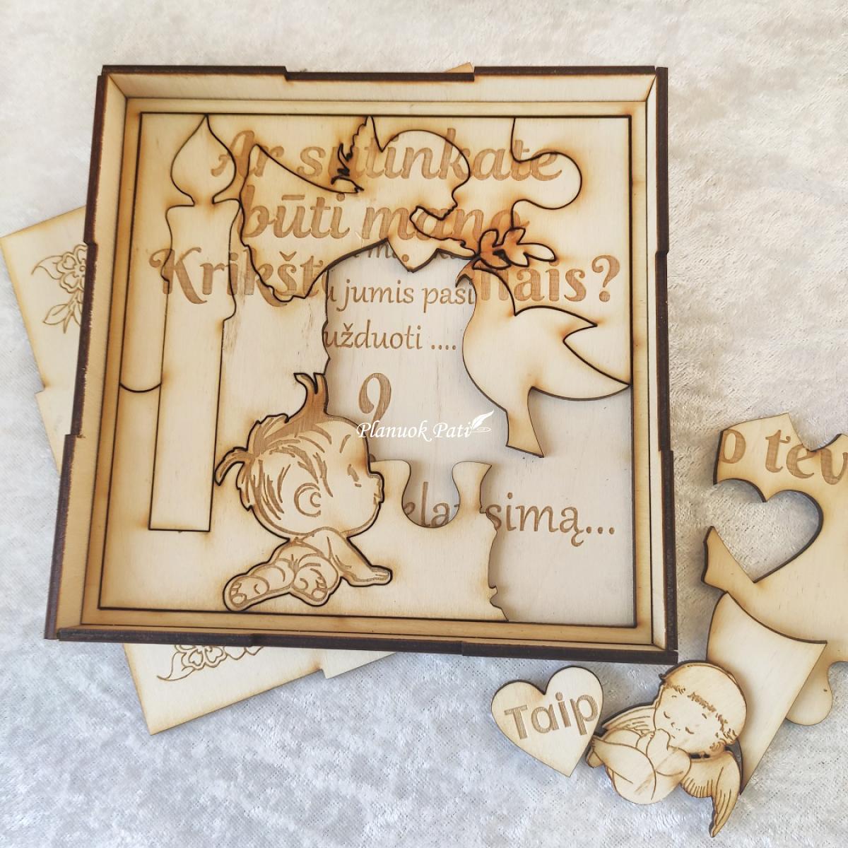 Kvietimas tapti krikšto tėvais Svarbus klausimas