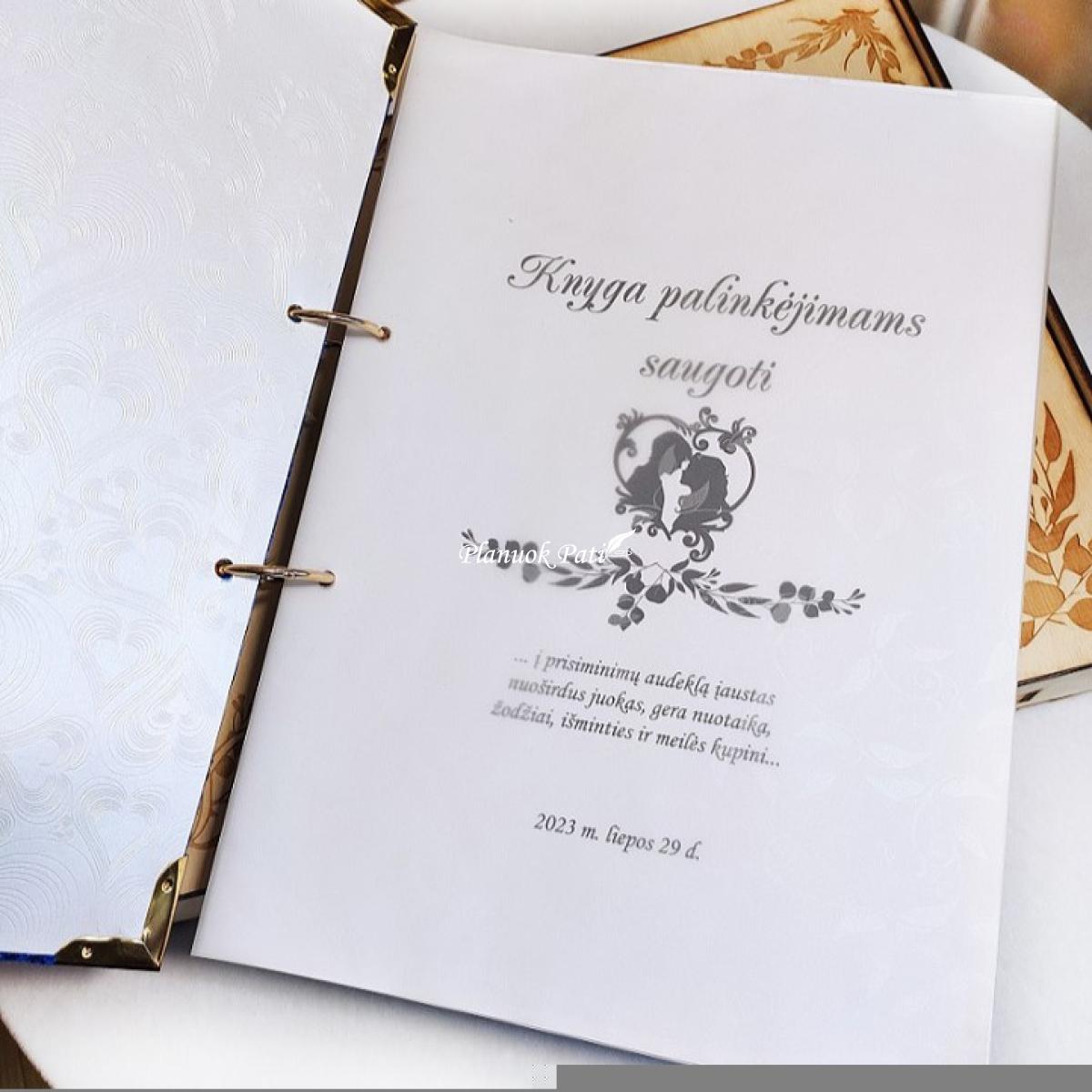 Vestuvinis palinkėjimų albumas Įsimylėję