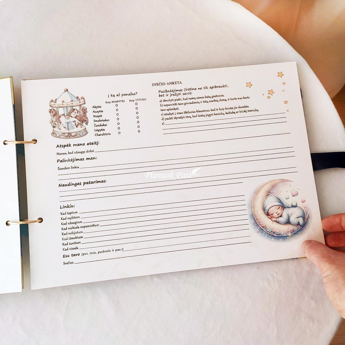 Krikštynų albumas Mėnulio Pasaka