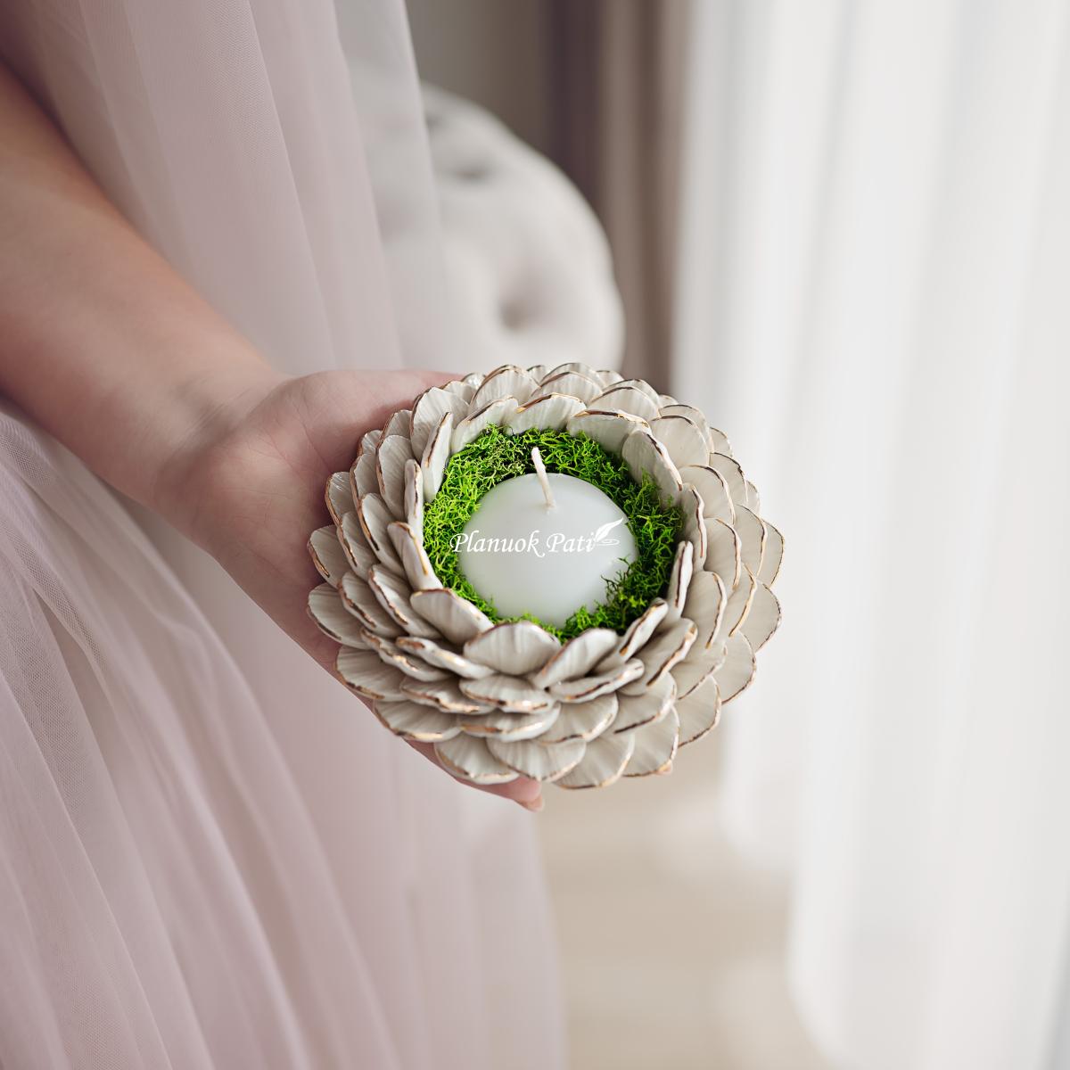 Žvakidė - Mažas lotoso žiedas