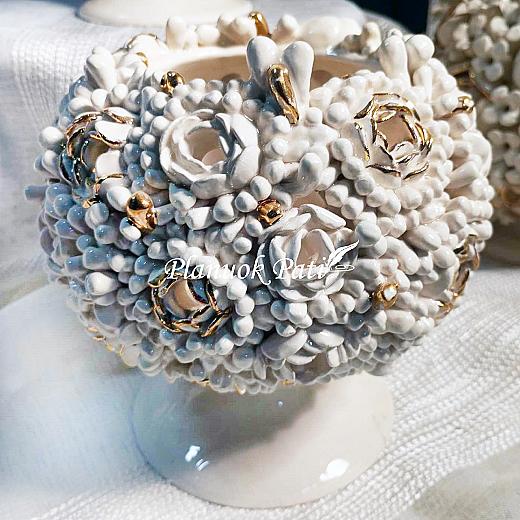 Šeimos židinys - Rožių puokštė (žema)