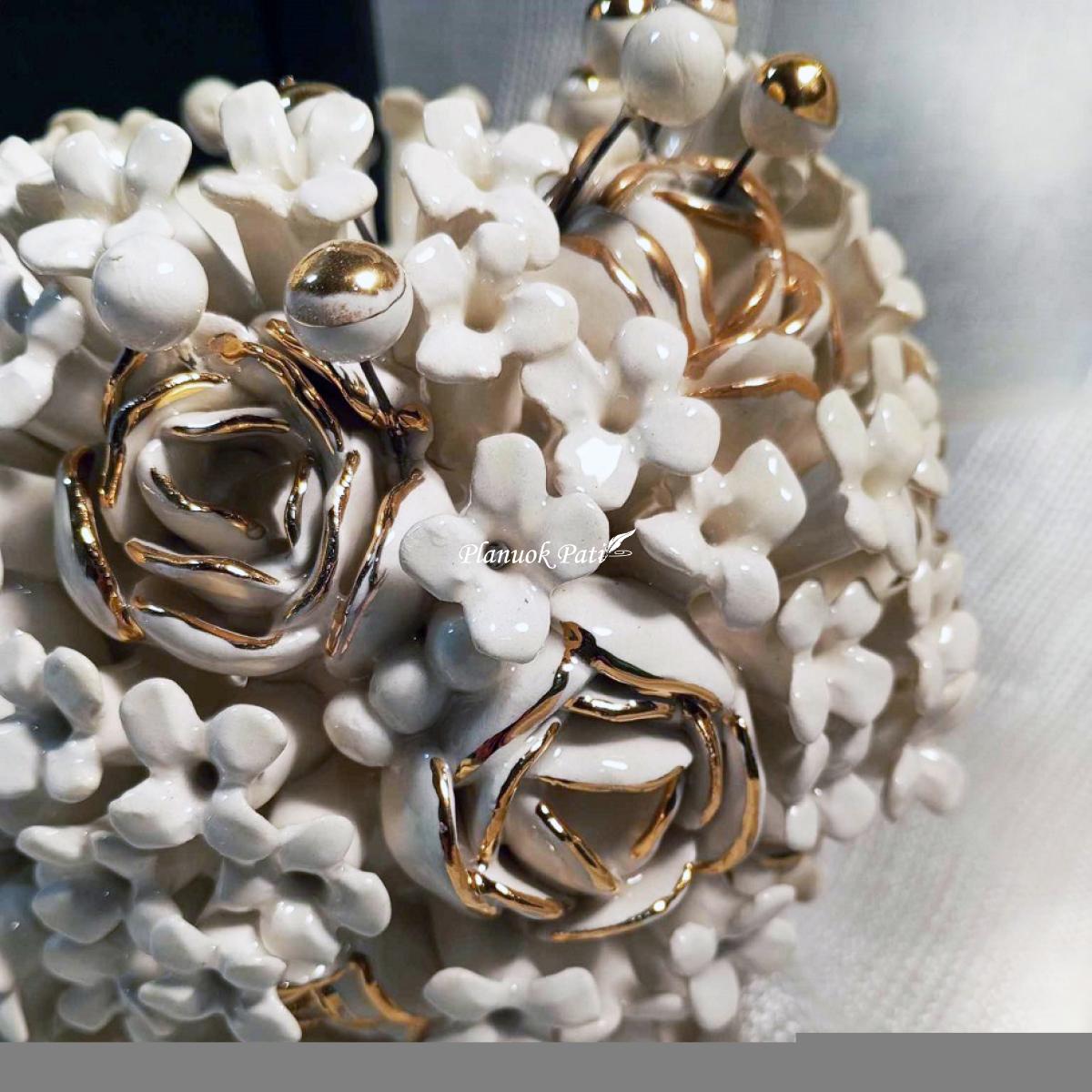 Šeimos židinys - Rožių puokštė (žema)