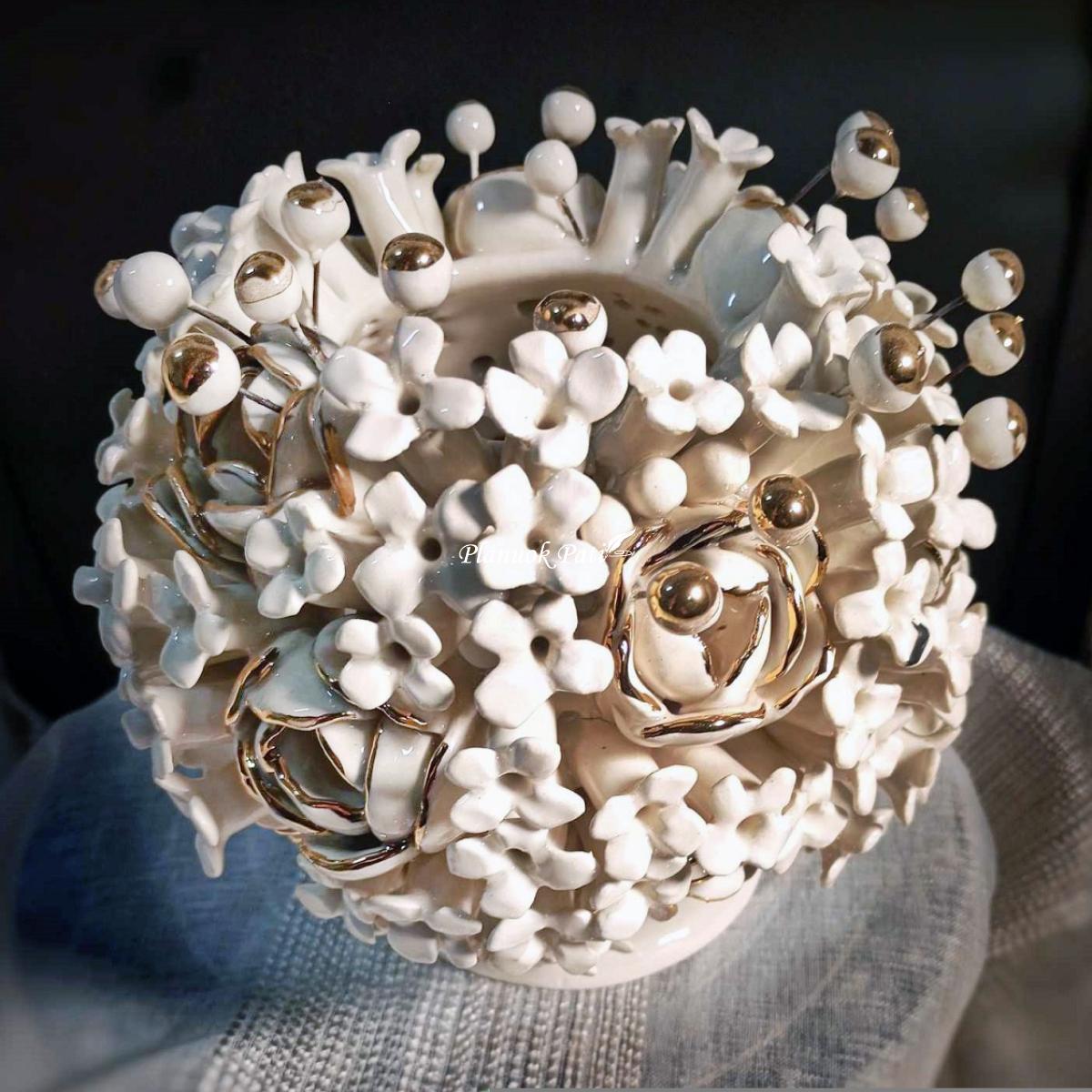 Šeimos židinys - Rožių puokštė (žema)