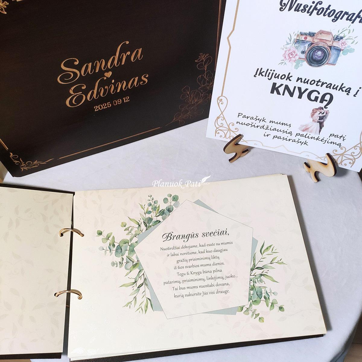Vestuvinis palinkėjimų albumas Eukalipto Švelnumas