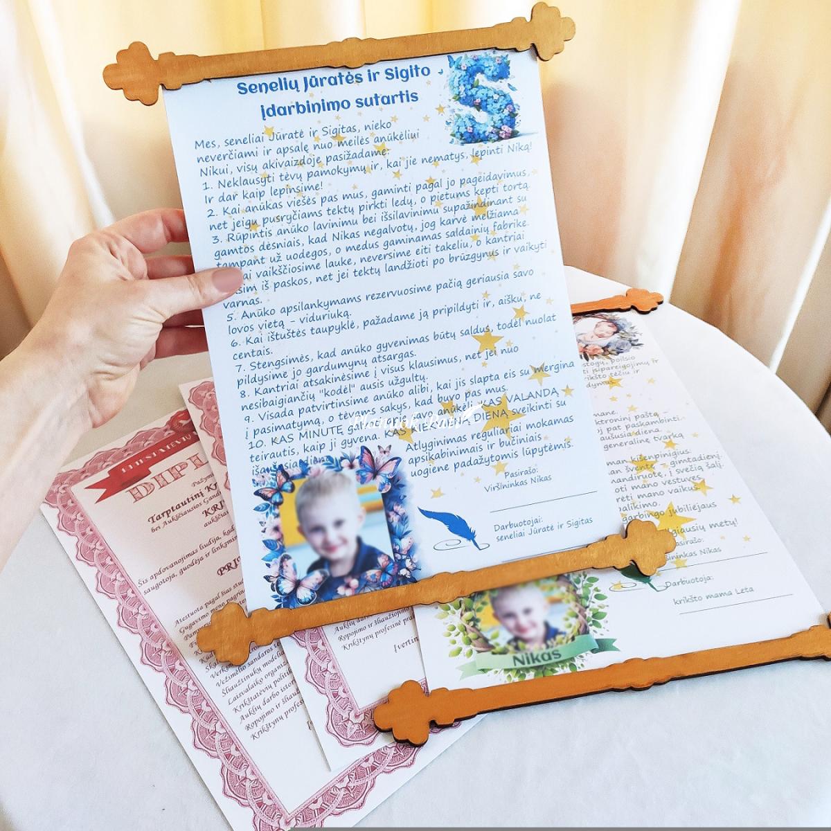 Senelių įdarbinimo sutartis