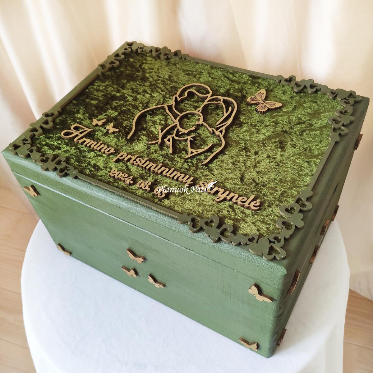 Krikštadėžė Šeima (įvairios spalvos)