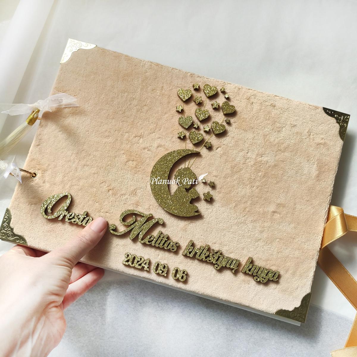 Krikštynų knyga dviem vaikučiams