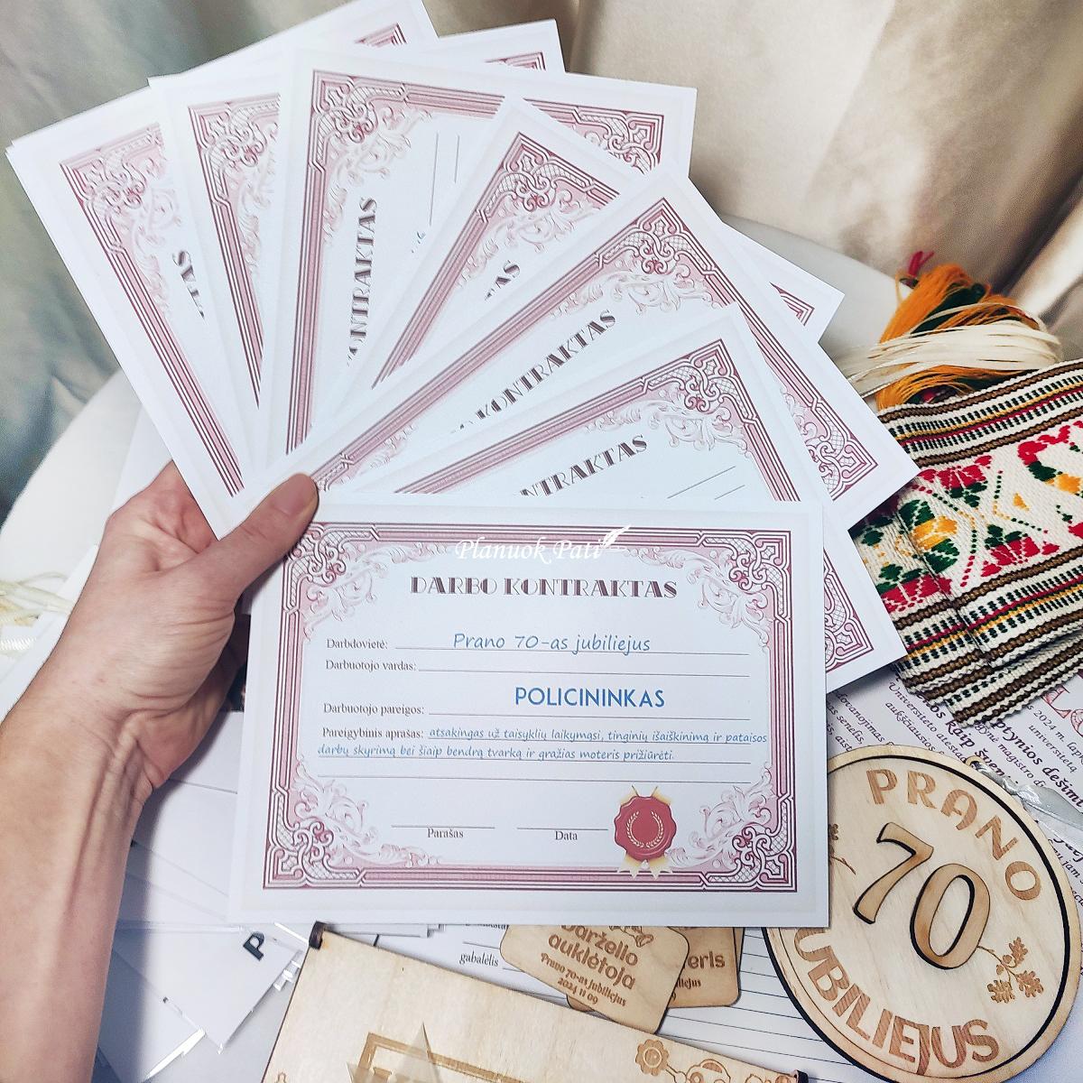 Komplektas jubiliejaus šventei