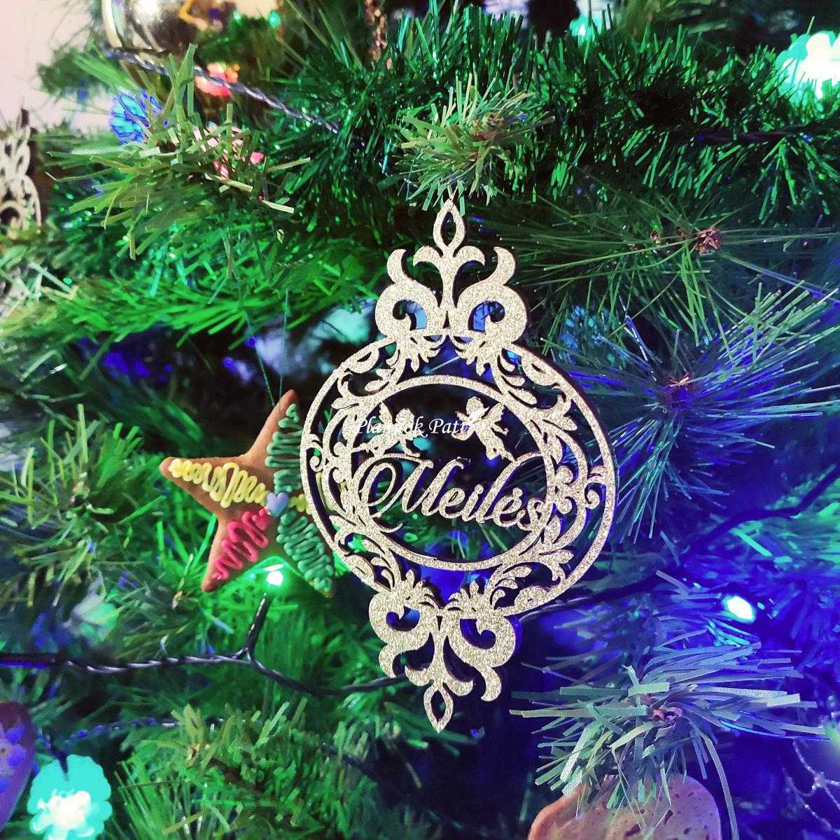 Kalėdinių žaisliukų rinkinys dėžutėje - Nuoširdūs linkėjimai