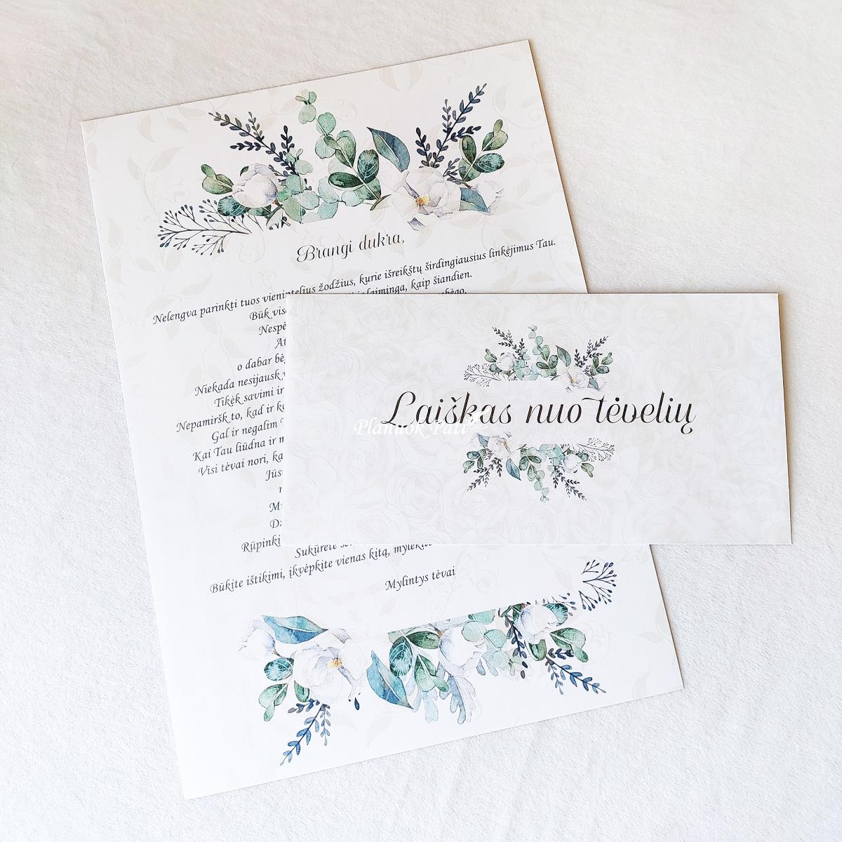 Laiškas nuo mamos ar tėvelių