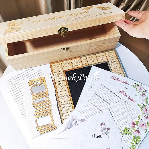 Vestuvių žaidimų komplektas liudininkams