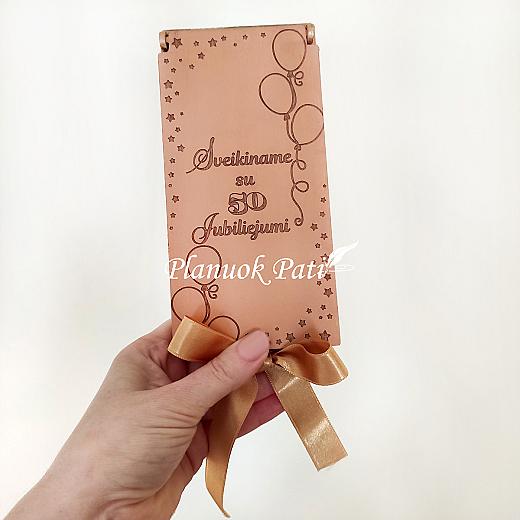 Jubiliejaus piniginei dovanai įteikti