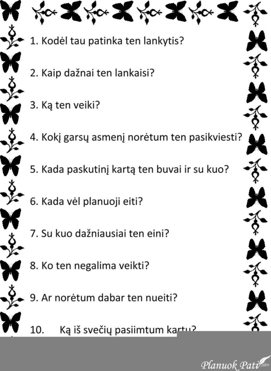 Mėgstamiausia vieta