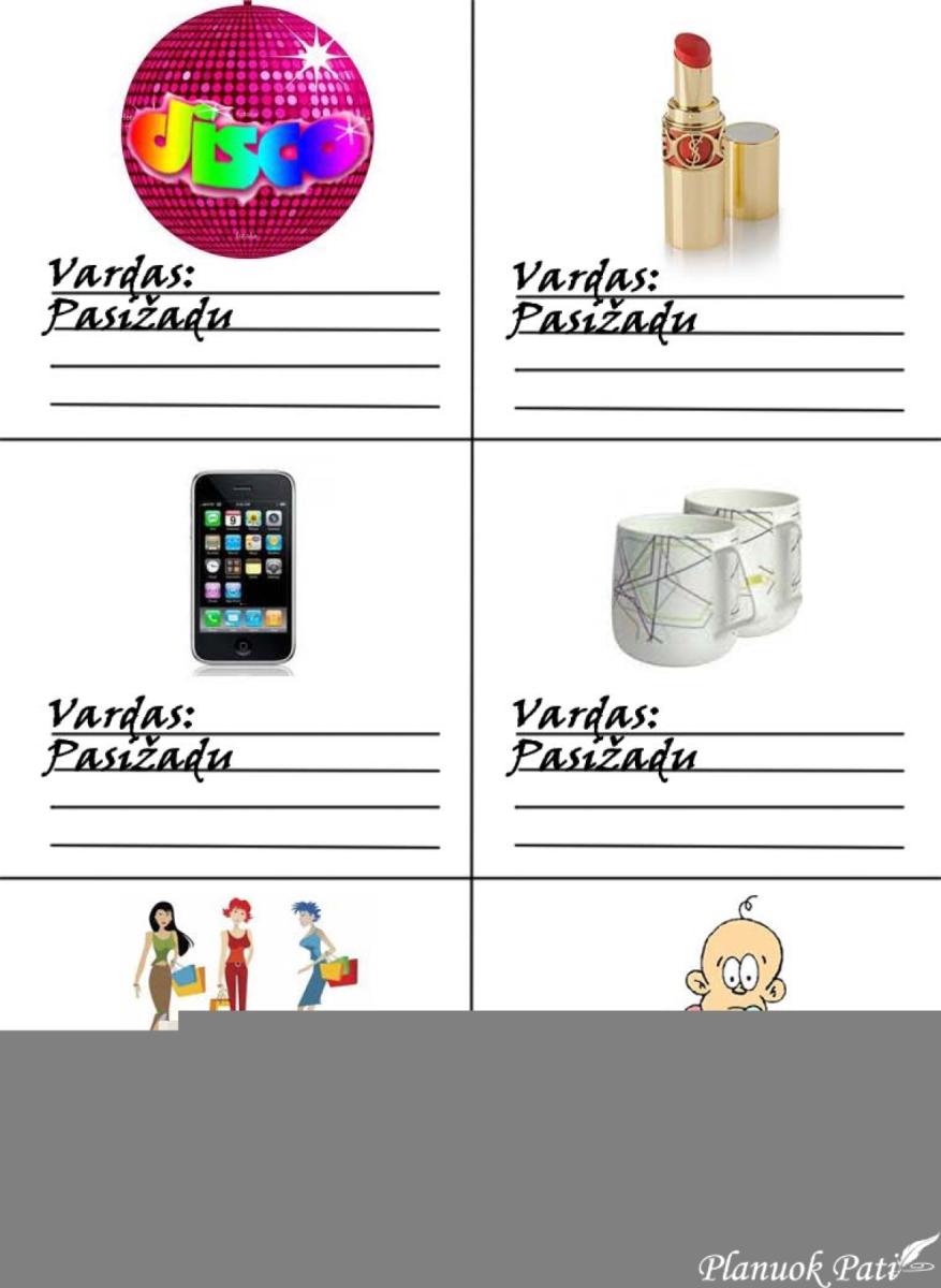 Mergvakario pasižadėjimai