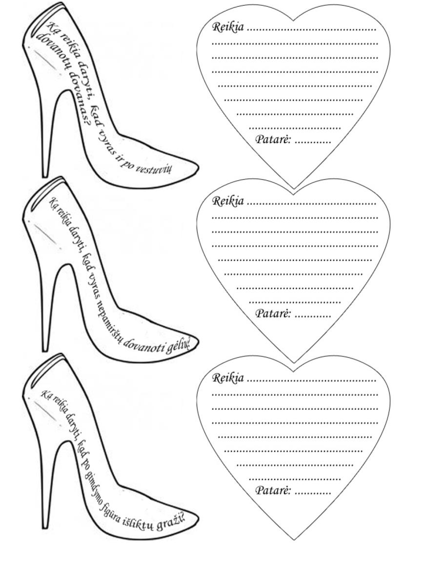 Patarimai ištekėjus