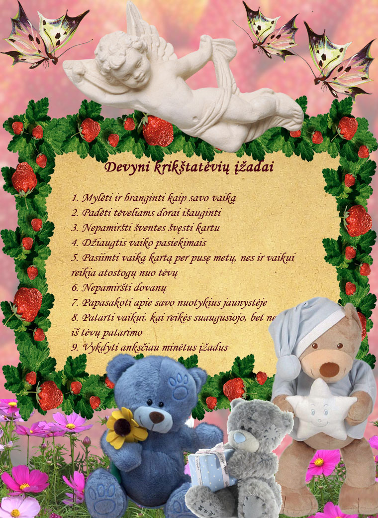 Krikštatėvių įžadai