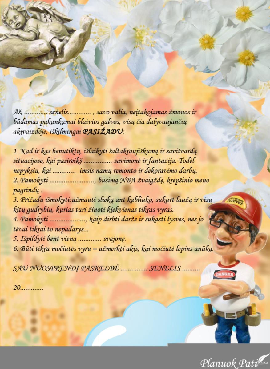 Senelio pasižadėjimas