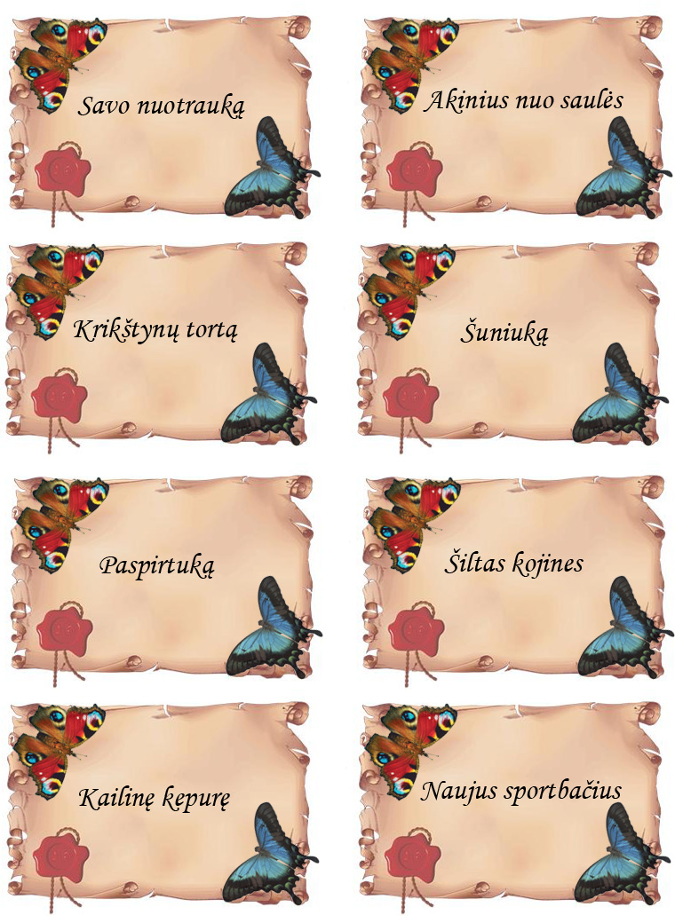 Linksmosios dovanėlės