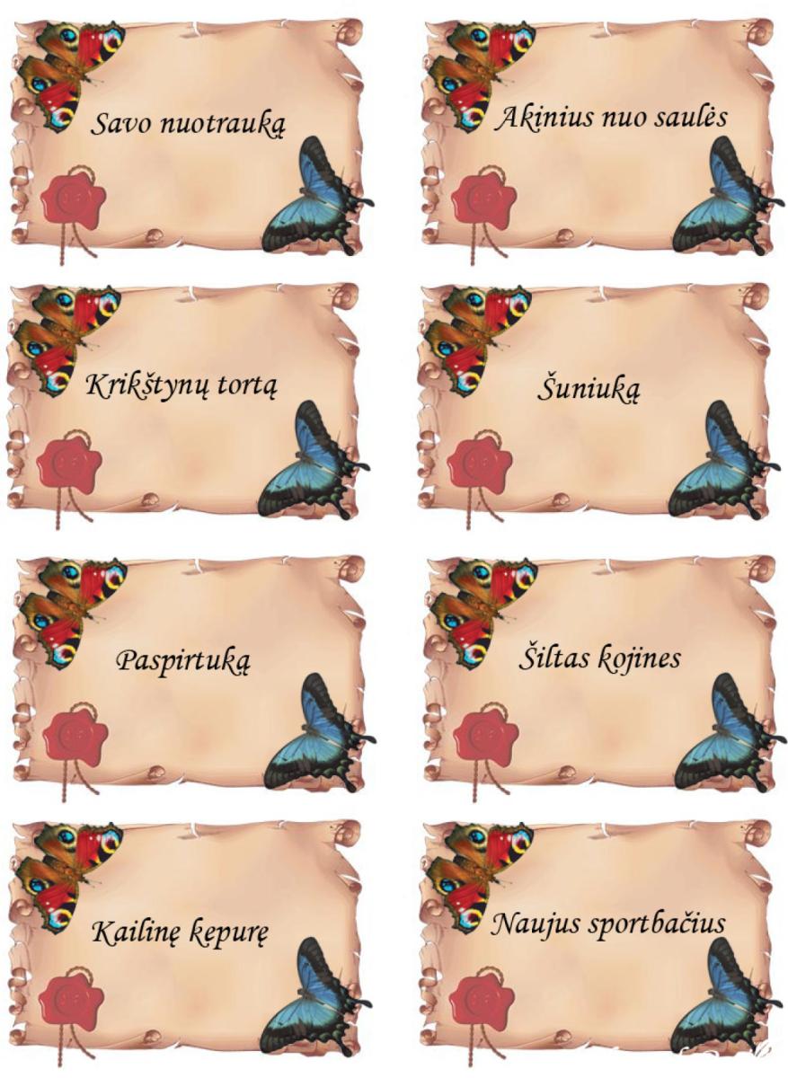 Linksmosios dovanėlės