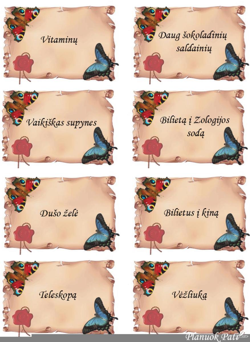 Linksmosios dovanėlės