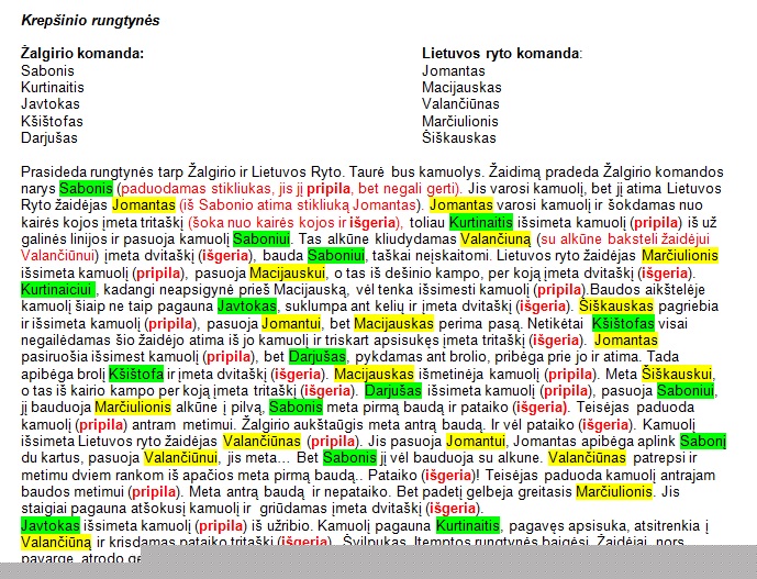 Krepšinio rungtynės