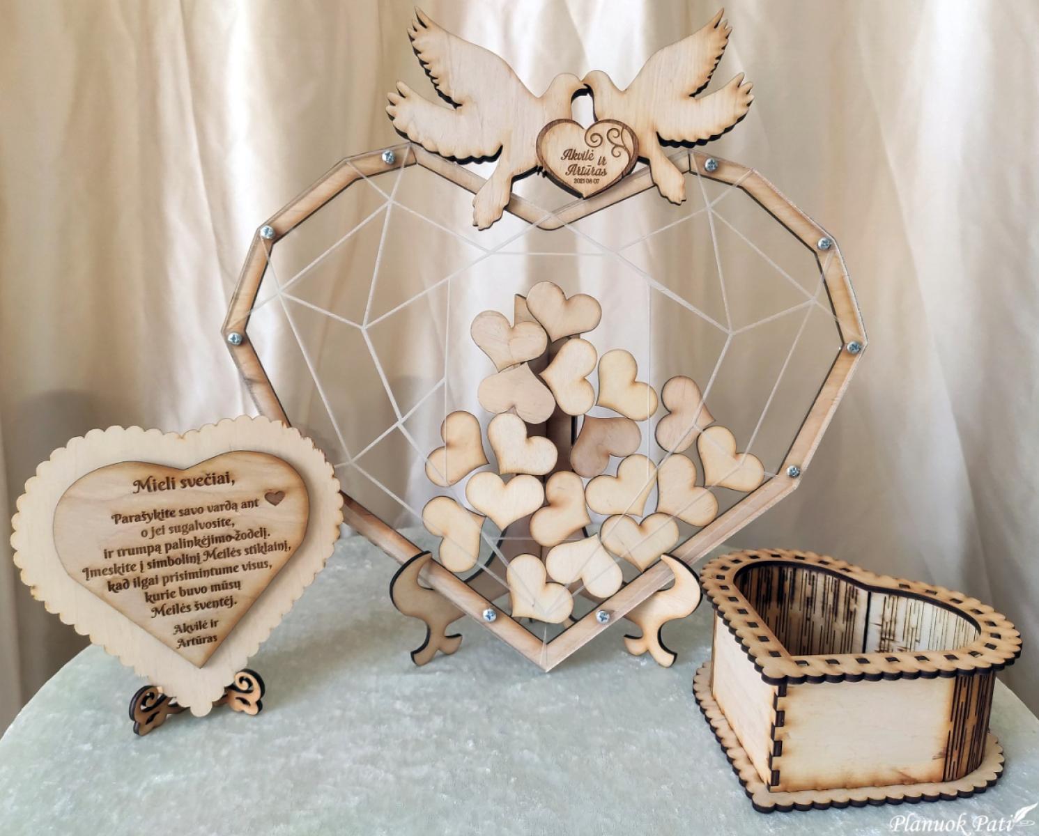 Idėjos vestuvių svečių knygai