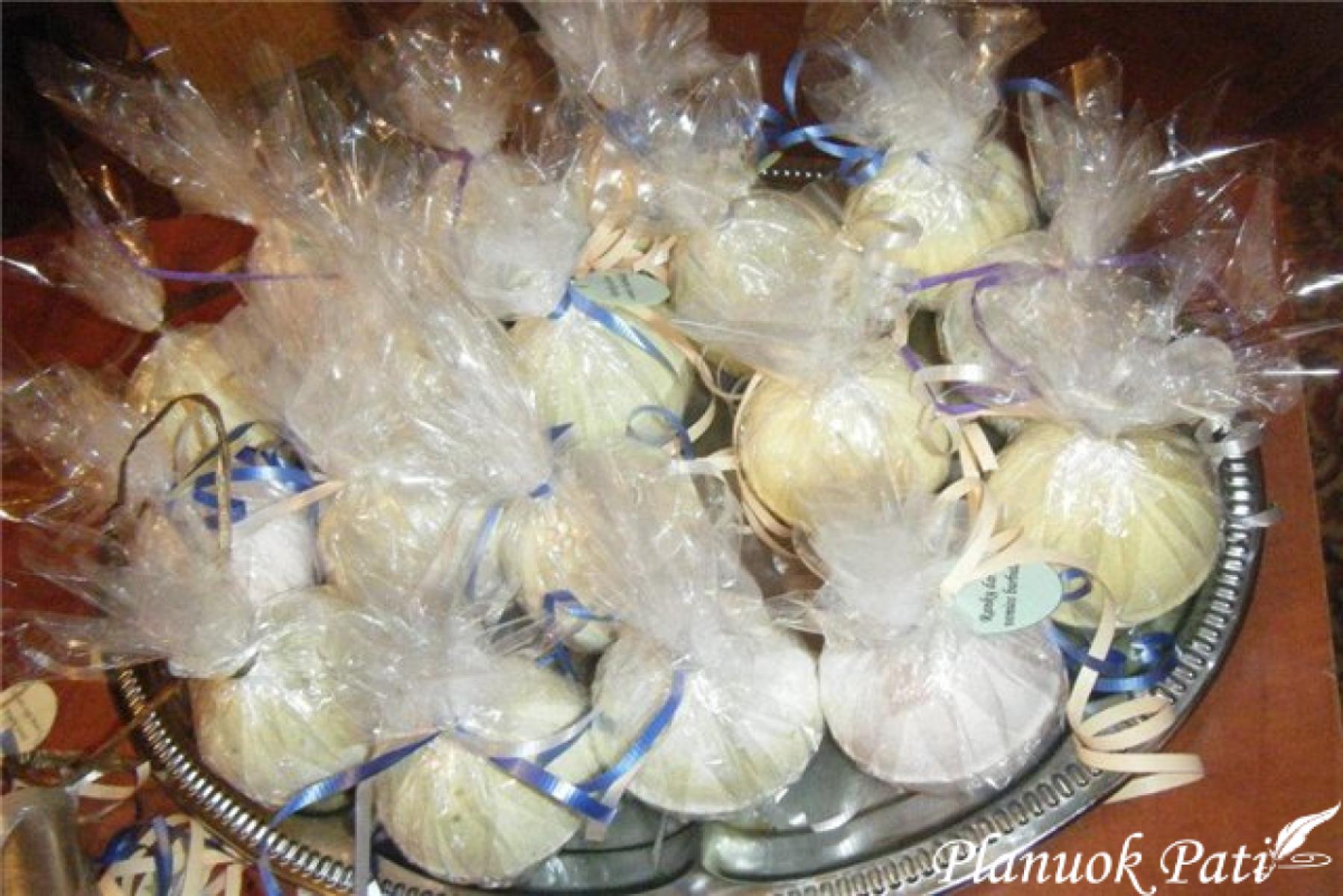 Vonios burbulas - dovanėlė svečiams