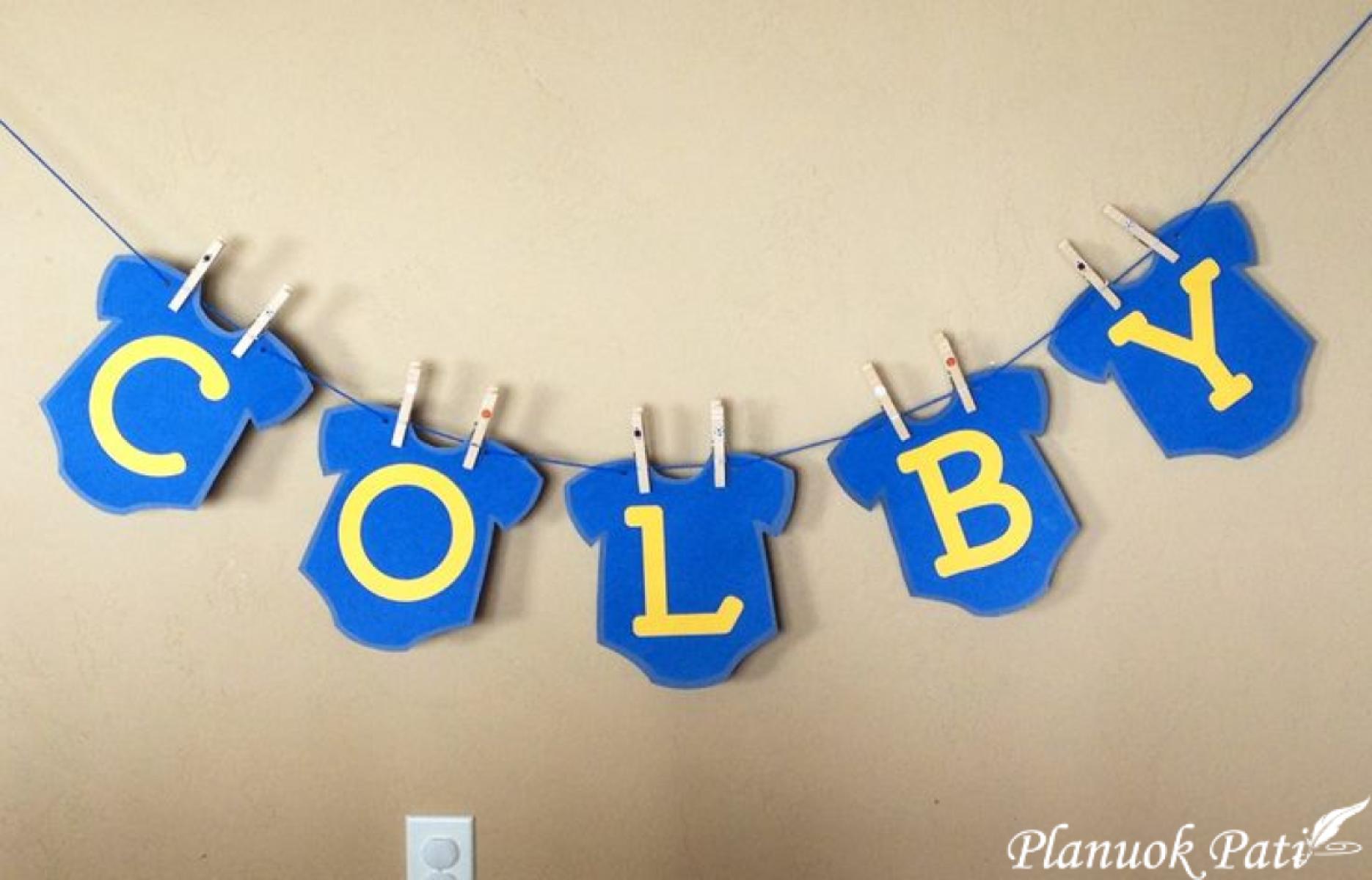 Girlianda krikštynoms ar gimtadieniui